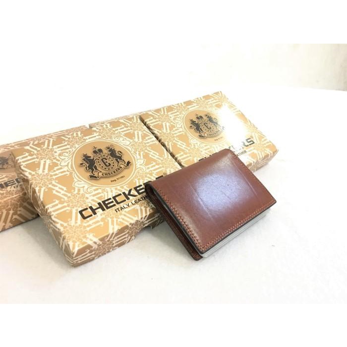 Dompet Kulit Checkers 66N - asli