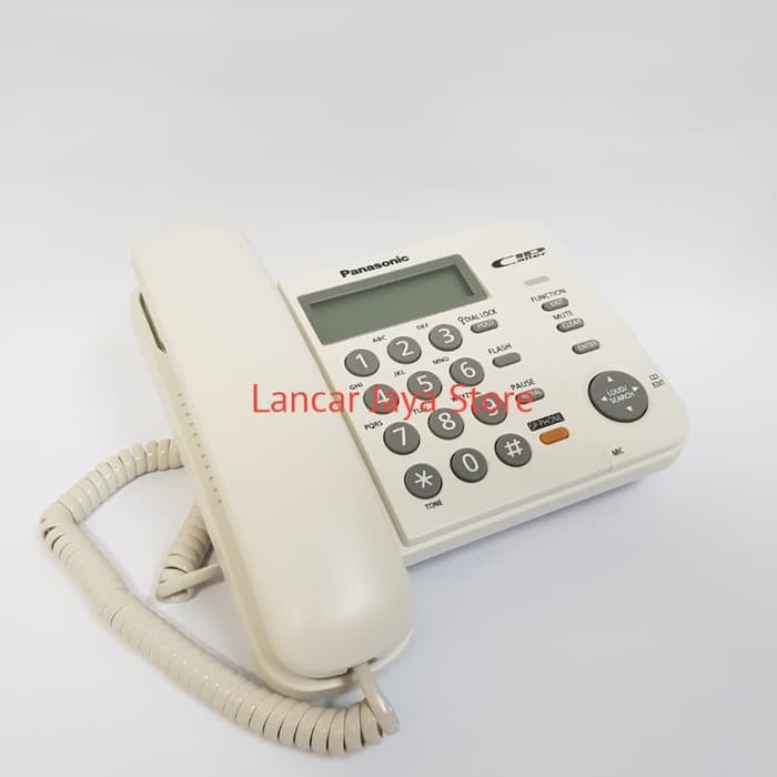 Telepon Kabel Panasonic KX-TS580 Telpon Meja Kantor Panasonic KX-TS580