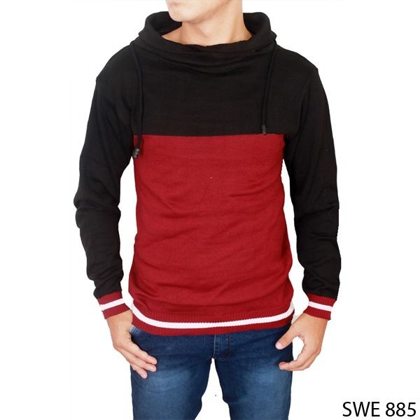 Casual Harajuku Sweater Rajut Merah – SWE 885