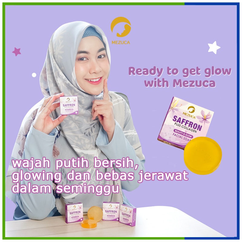 Sabun Safron Original Bpom Pemutih Wajah Alami