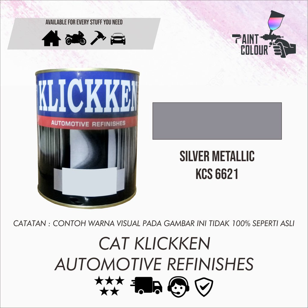 Cat Klickken Automotive Refinishes - Silver Met KCS 6621