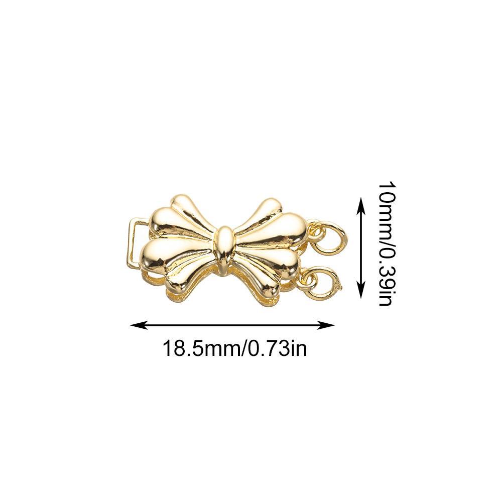 Lily Kalung Layering Clasps Silver Color Connector Hook Desain Baru Temuan Perhiasan DIY Fish Hook Clasp