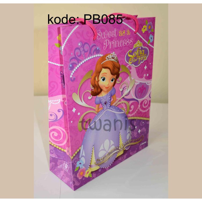 

TAS KERTAS PAPER BAG GOODIE BAG SOFIA PB085 [KHUSUS JOGJA]