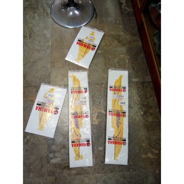 striping mio sporty original 2004 striping mio kuning 2004