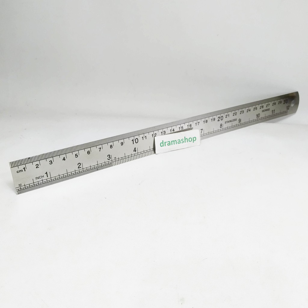 

Penggaris Besi Steinless 30cm 30 cm 12" 12 inch