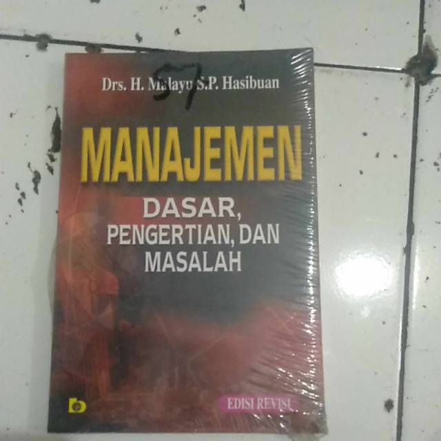 Jual Buku Manajemen Dasar, Pengertian, Dan Masalah | Shopee Indonesia