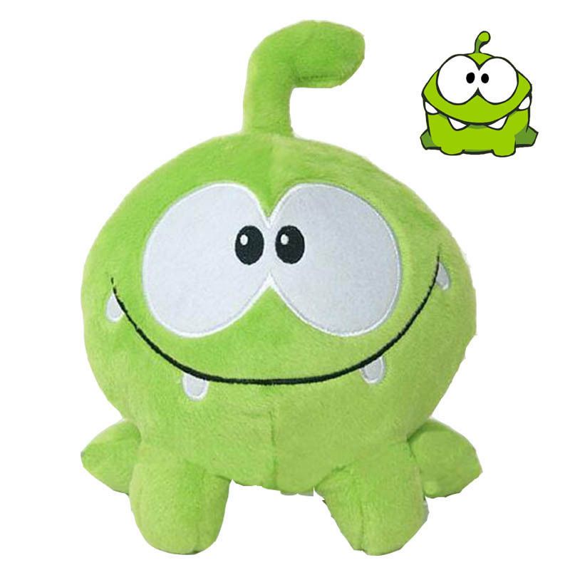 8&quot;  Om Nom Cut The Rope Candy Monster Plush Toy Soft Doll Mini Figure Gift