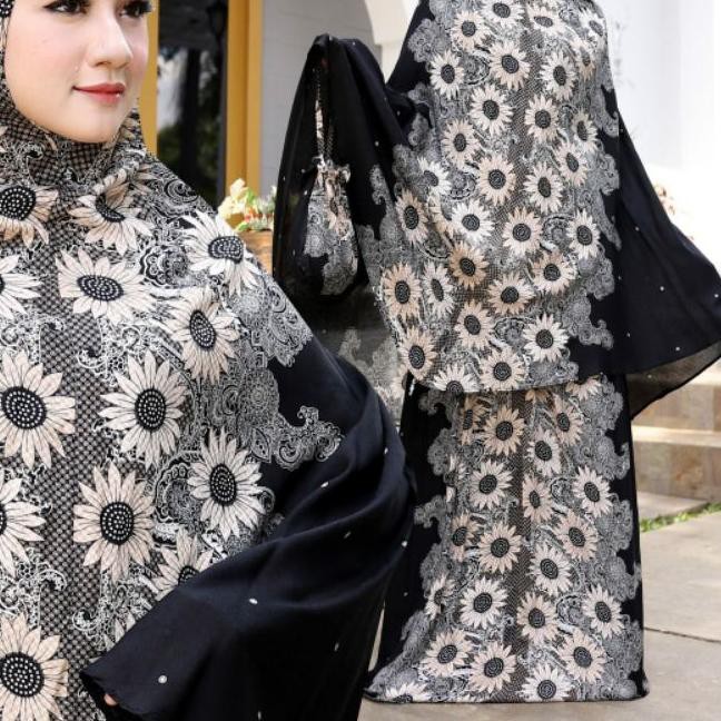 ☀ grosir tanah abang|| MUKENA BALI DEWASA JUMBO KATUN RAYON MOTIF | CIARA LESTIA POLKA ➻