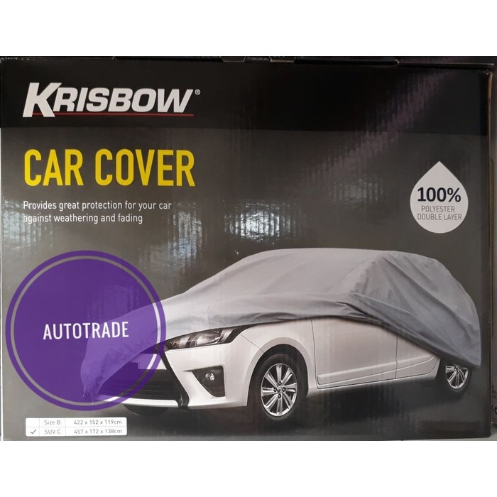 Car Cover Krisbow Suv C Sarung Penutup Mobil Shopee Indonesia