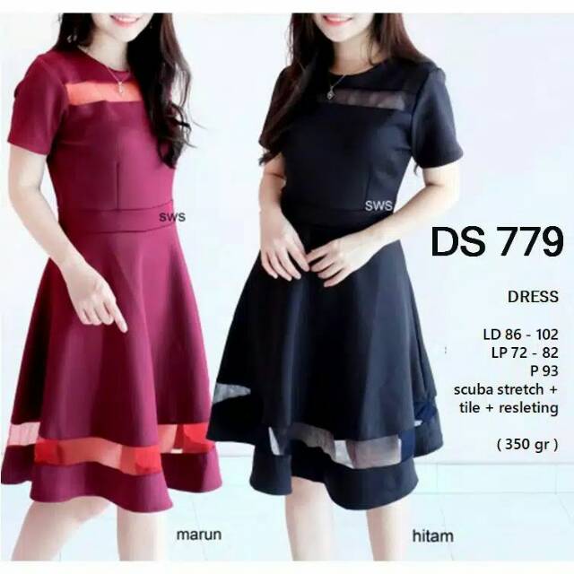 DRESS PESTA SCUBA