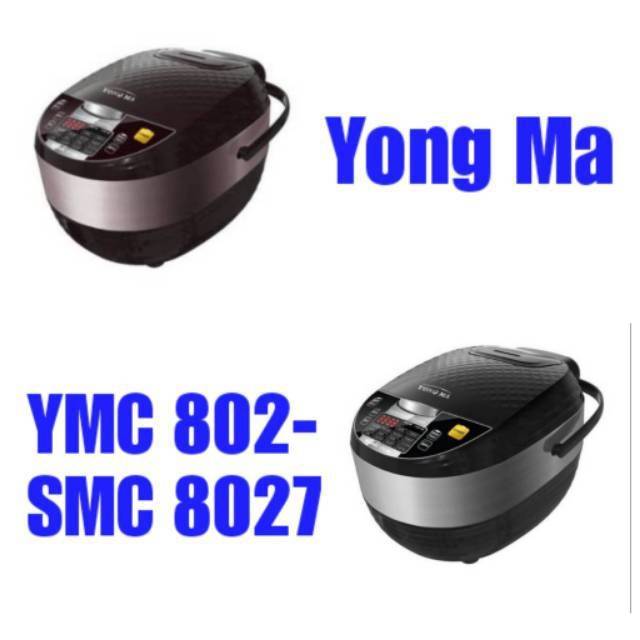 [Ongkir termurah] Yong Ma YMC 802-SMC 8027 Digital Rice Cooker [2 L] 100% ORI
