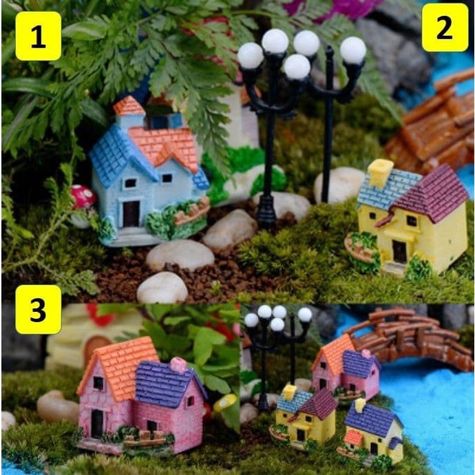 Miniatures - Terrariums - Fairy Garden - Fairy House