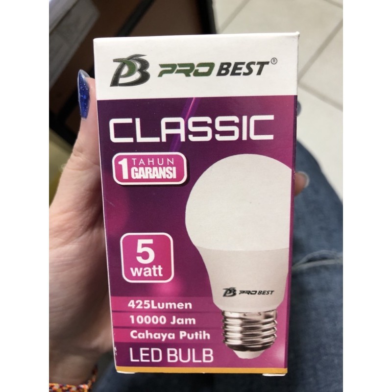 Bola Lampu Bohlam / Bohlam LED ProBest Classic / PRO BEST Classic Lamp