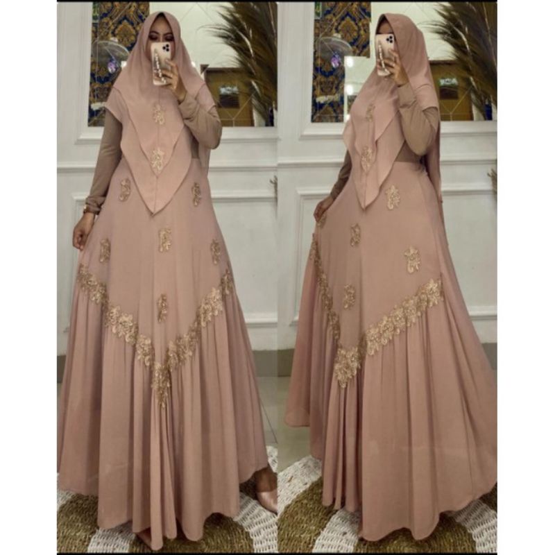 GAMIS SYARI / CERUTY / TERLARIS / GROSIR TANGAN PERTAMA TERMURAH