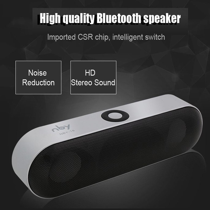 Speaker Bluetooth dengan Port USB Micro SD Slot