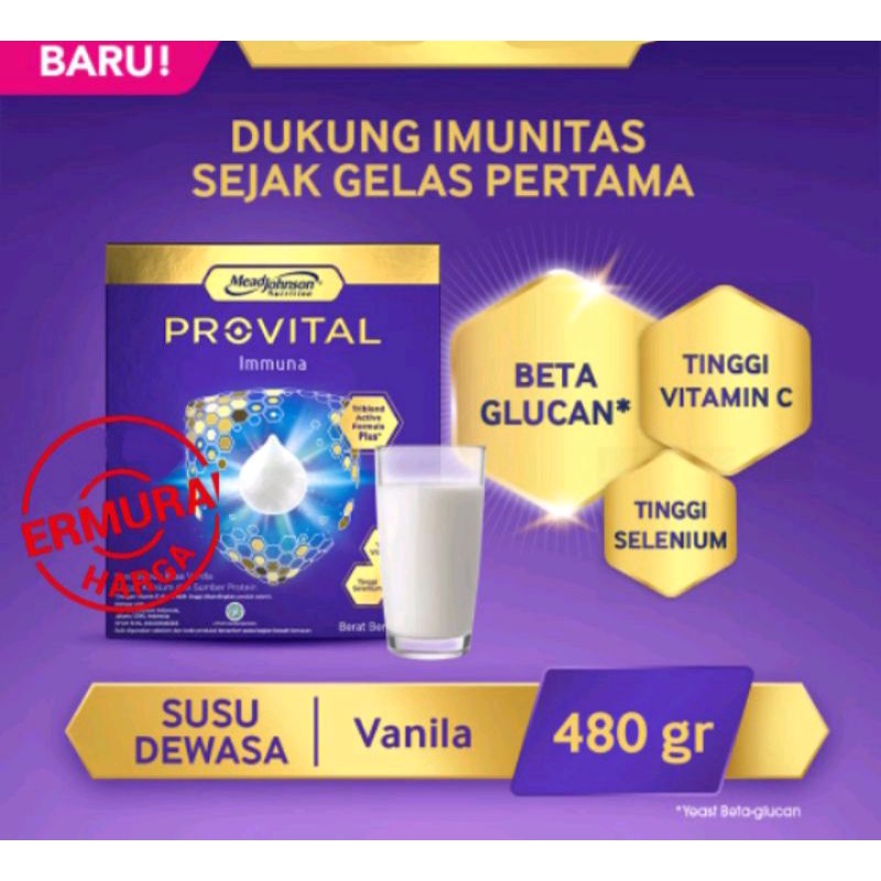 Provital Immuna Susu Dewasa 480g