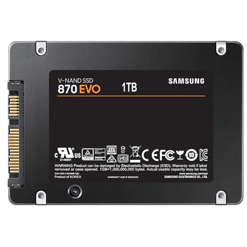 SSD SAMSUNG 870 EVO 1TB SATA III 2.5&quot; - GARANSI RESMI