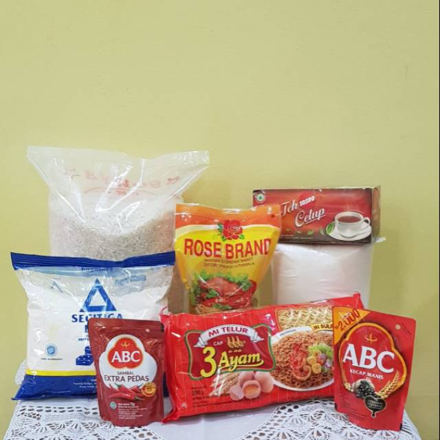 

Paket B 4 Sembako murah