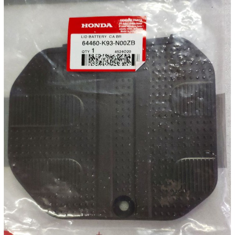Lid Battery Accu Aki Scoopy FI ESP K93 Coklat Ori Honda 64460K93N00ZB
