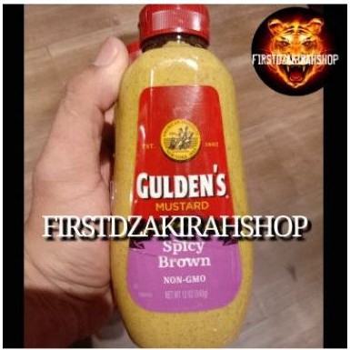 

gulden mustard spicy brown 340gr
