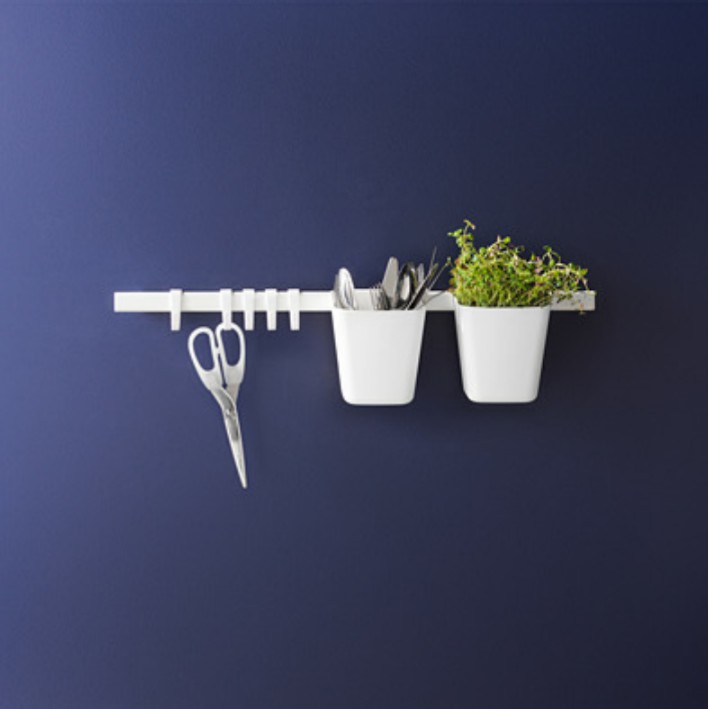 IKEA SUNNERSTA rail 60cm gantungan dapur alat-alat