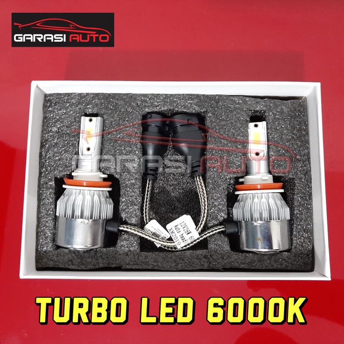 TURBO LED Lampu Foglamp H11 /H16 Putih Fog lamp All New Rush Terios