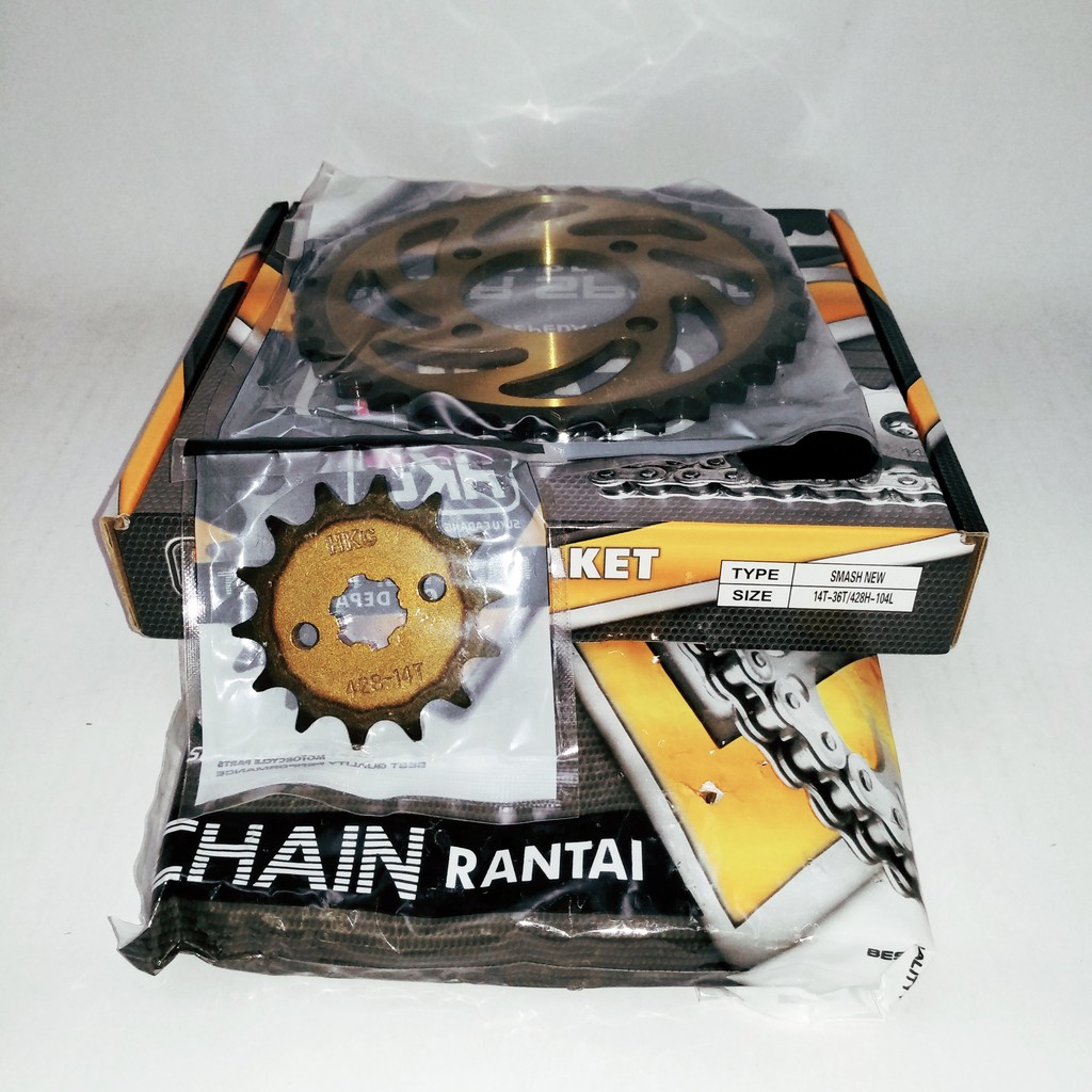 Smash-New / Gear Paket (Drive Chain Kit) / 128+