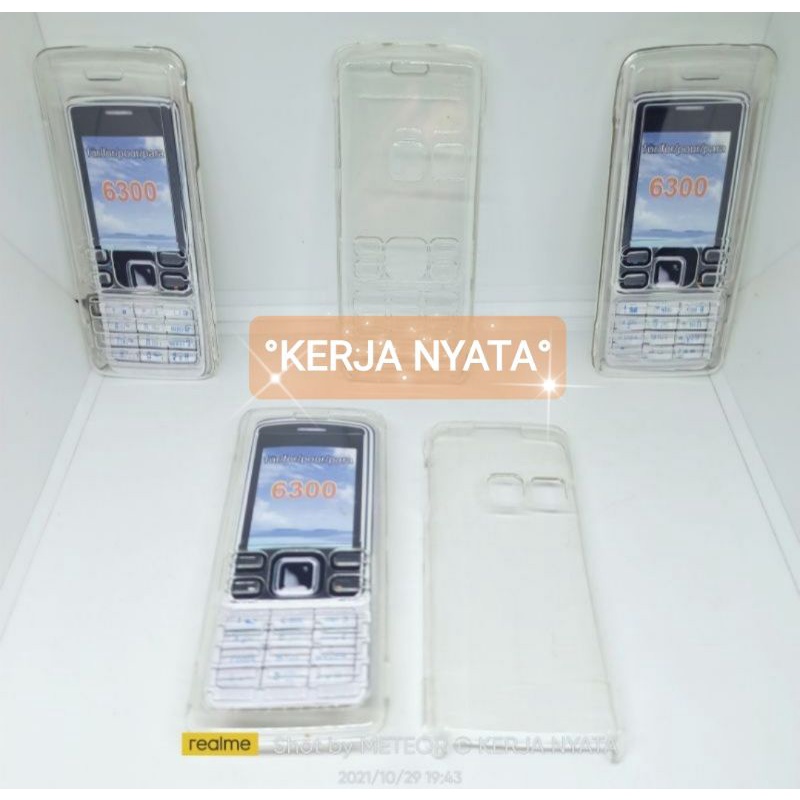 Case Cover Silicon Mika, Pelindung Casing Nokia 6300