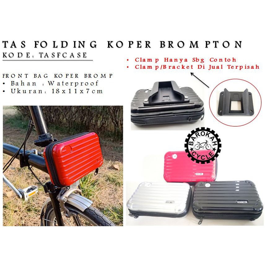 Tas Folding/ Sepeda Lipat Koper Brompton