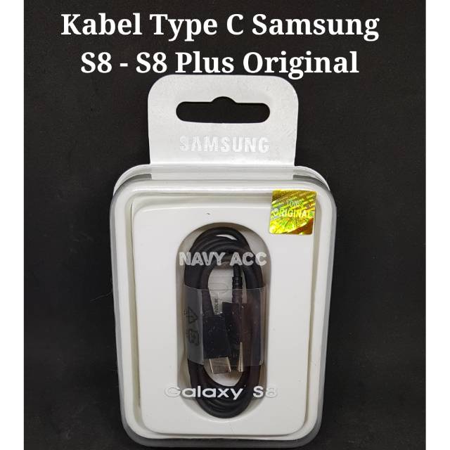 Kabel Data Type C Samsung S8 Original - Kabel Type C S8 Plus Original