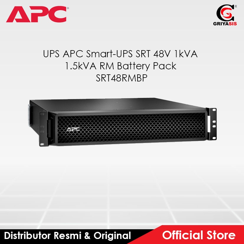 UPS APC Smart-UPS SRT 48V 1kVA 1.5kVA RM Battery Pack SRT48RMBP