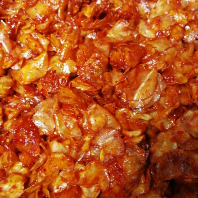 

Keripik singkong pedas