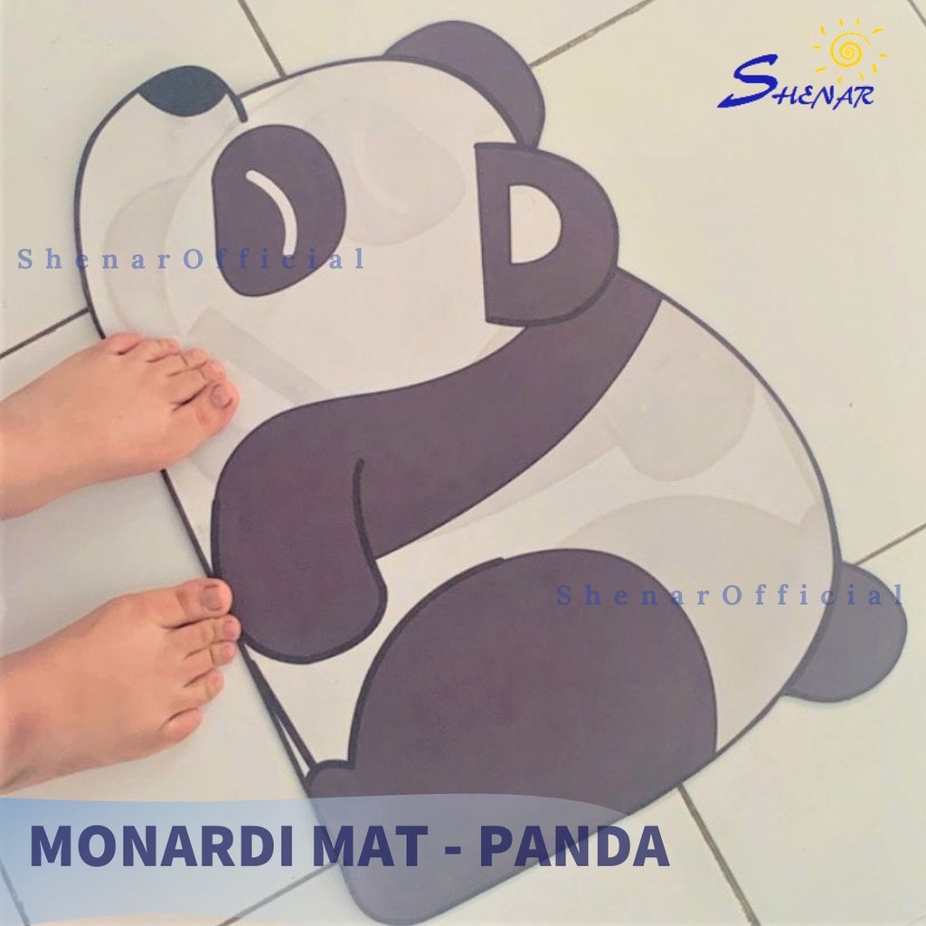 SHENAR, KESET KAMAR MANDI DIATOMITE ANTI SLIP / KESET PREMIUM ANTI BAKTERI DAN MENYERAP AIR MAKSIMAL / KESET MONARDI - SHENARCORNER168