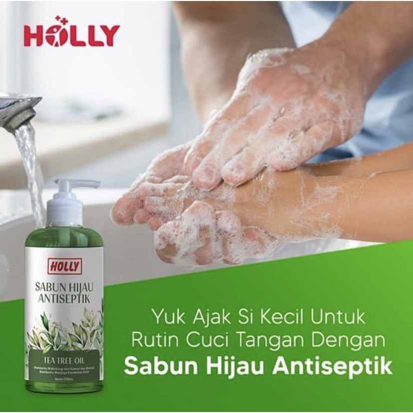 Holly Sabun Hijau Antiseptik 550 ml