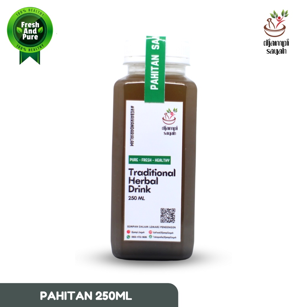 

SAMBILOTO BUTROWALI PAHITAN / JAMU DJAMPI SAYAH/JAMU TRADISIONAL/HERBAL DRINK 250ML