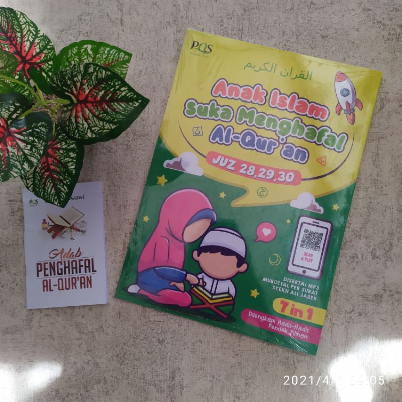 Anak Islam Suka Menghafal Al Qur'an Juz 28 29 30
