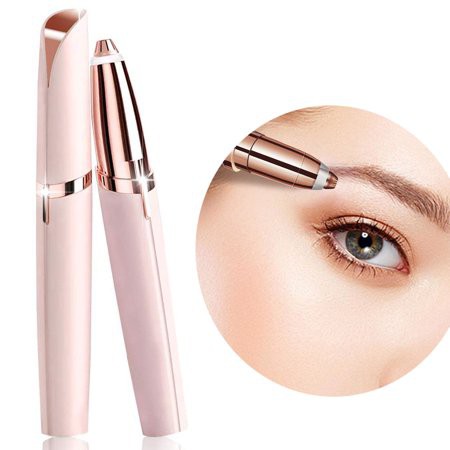 Takarai Eyebrow Trimmer Luxury Pencukur Bulu Mata Elektrik Rapi Tidak Perih Praktis Travel Size Bahan Alumunium dan Plastik ABS