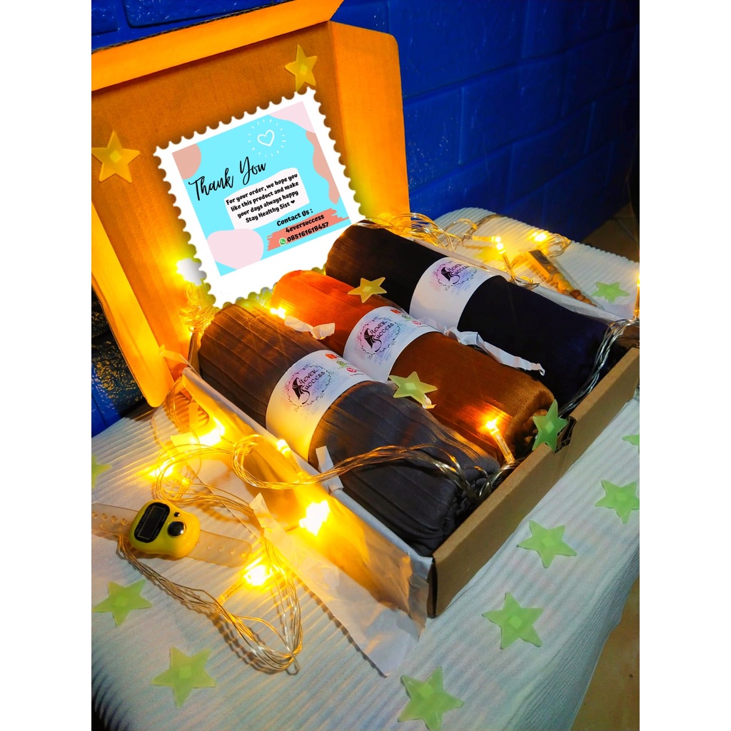 

Hampers Kado/ Hampers Wisuda / Hampers Hijab Paket TRIPLE