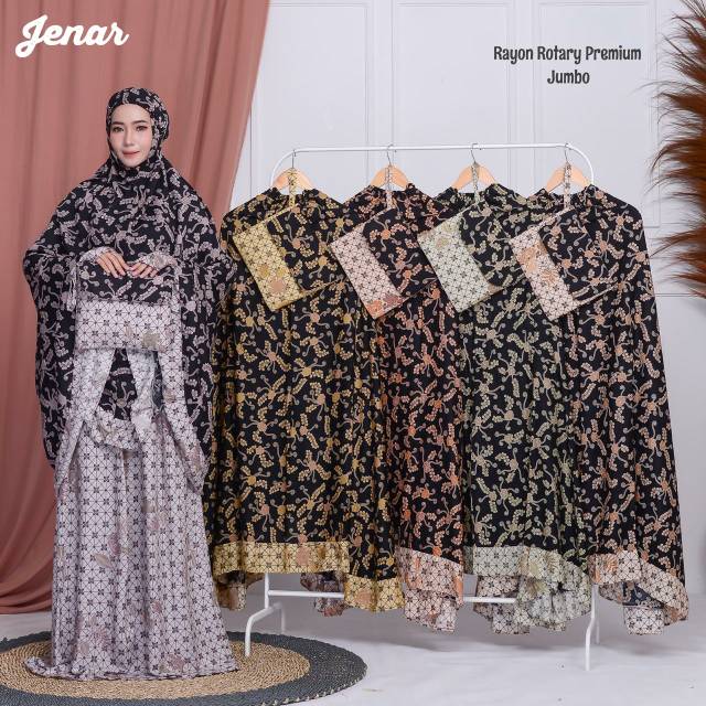 MUKENA ADEM  JENAR RAYON BALI SOLO GROSIR