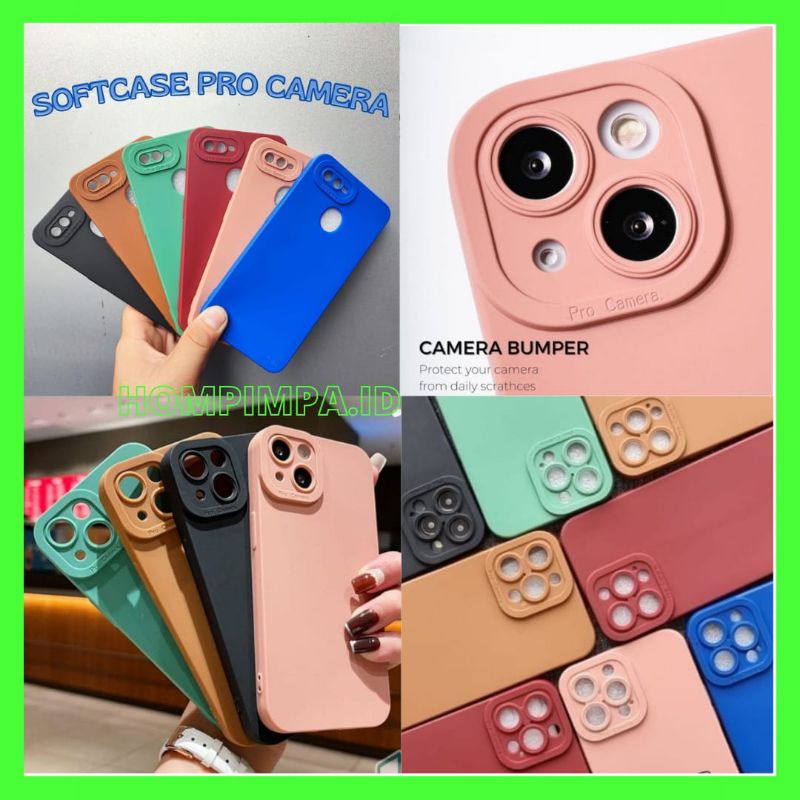 SoftCase OPPO A37 Case Pro Camera Macaron Protect Camera