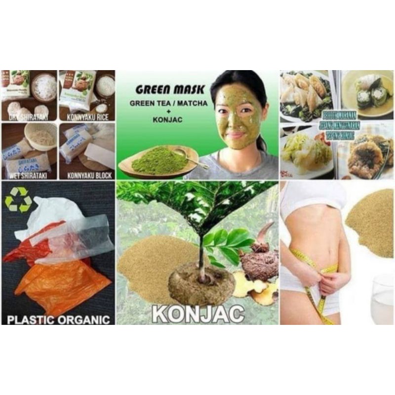 

Tepung konyaku shirataki konjac Flour 500gr