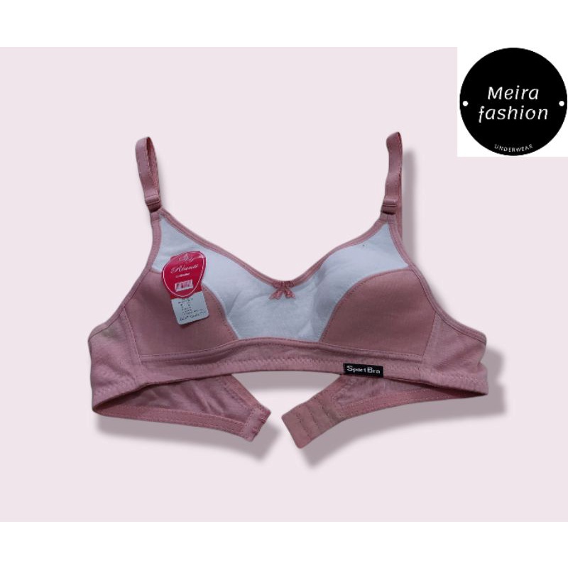 Bra BH Fashion Remaja | Bra Pelajar Wanita Murah BH Busa Tipis Tanpa Kawat Rianti