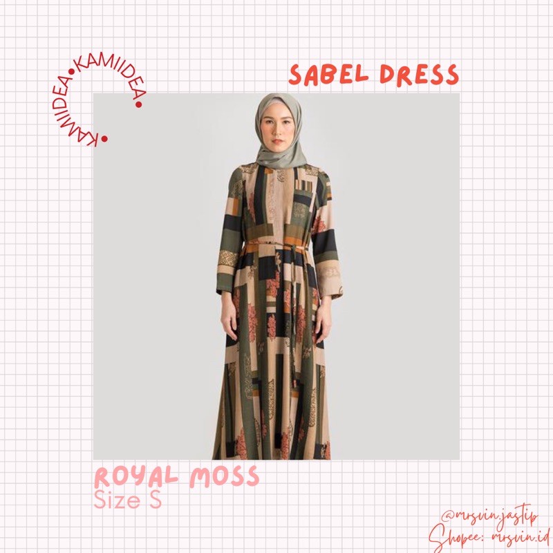 Sabel Dress Kamiidea SIAP KIRIM
