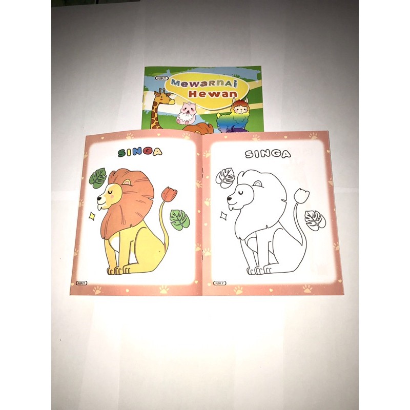 Kiky Buku Mewarnai Ukuran Besar-2