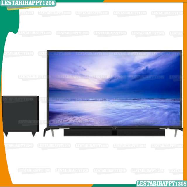 tv led TV LED Digital polytron 32 inch tipe pld 32bv1558 soundbar new subwooper