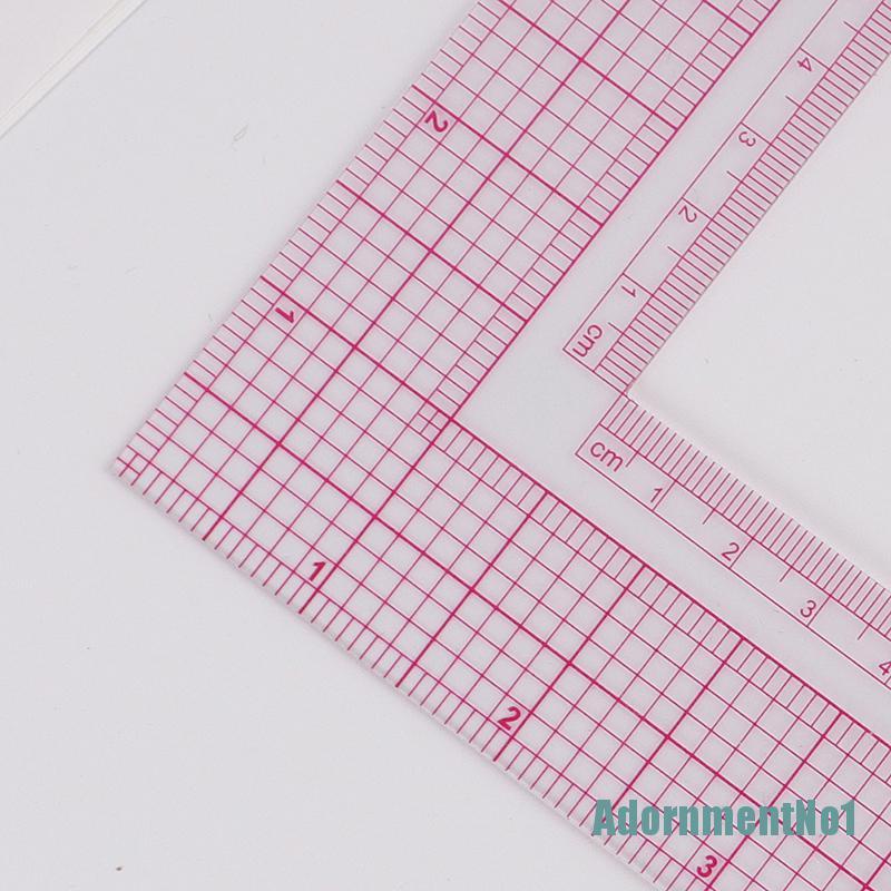 [AdornmentNo1]Sewing Patchwork Quilting Ruler Garment Cutting Craft Stationery Measuring Tool