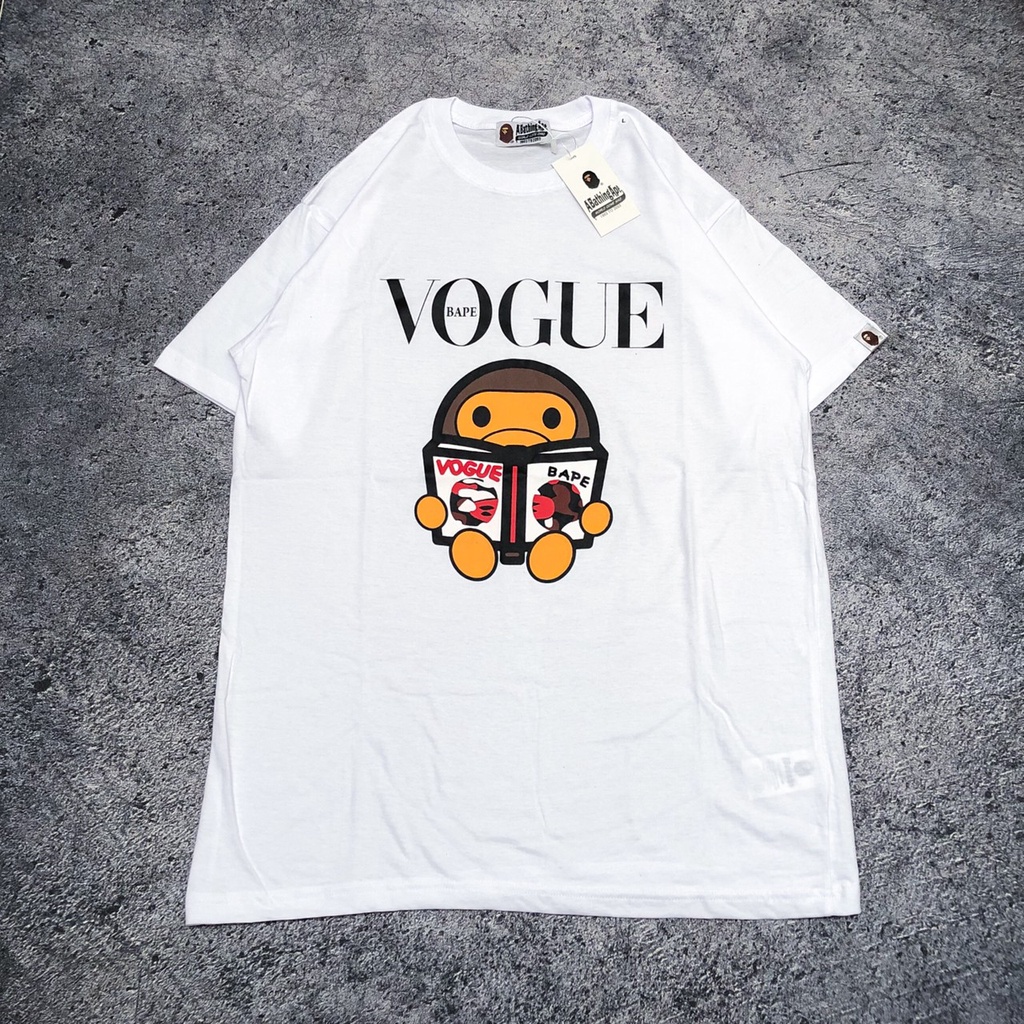 BAJU KAOS TSHIRT VOGUE UNISEX COMBAD 30S