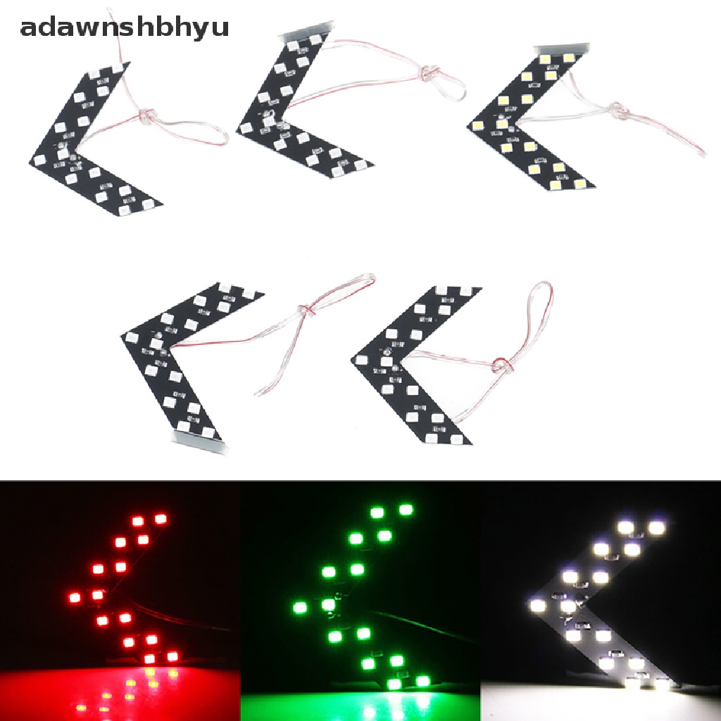 Adawnshbhyu Lampu Indikator Sein LED 14-SMD Untuk Lampu Sein Spion Samping Mobil