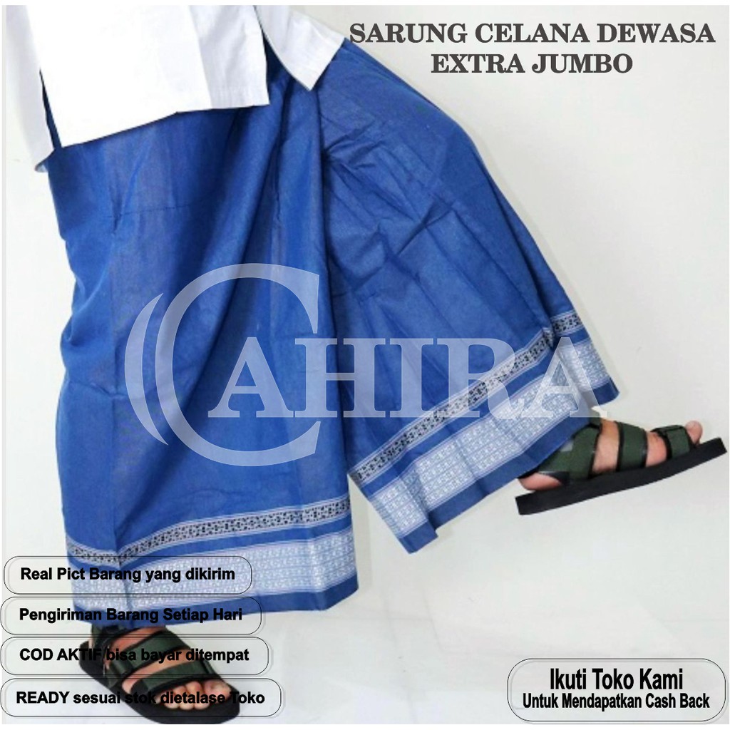 SARUNG CELANA DEWASA EXTRA JUMBO MOISINO FIT TO 4XL