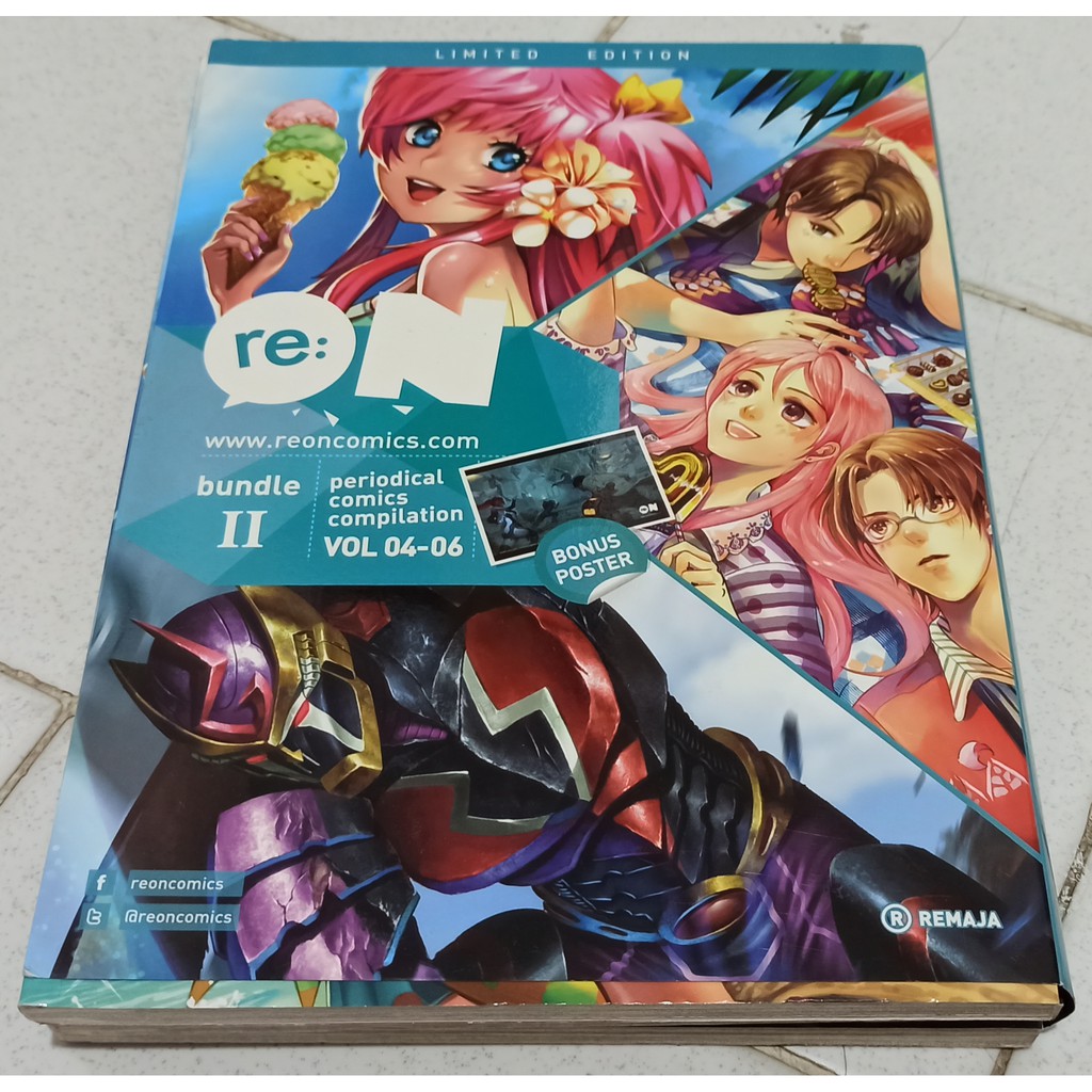 Komik - Re:On Comics Bundle II Limited Edition (Vol 4-6) - Buku Murah Buku Bekas Komik Lokal